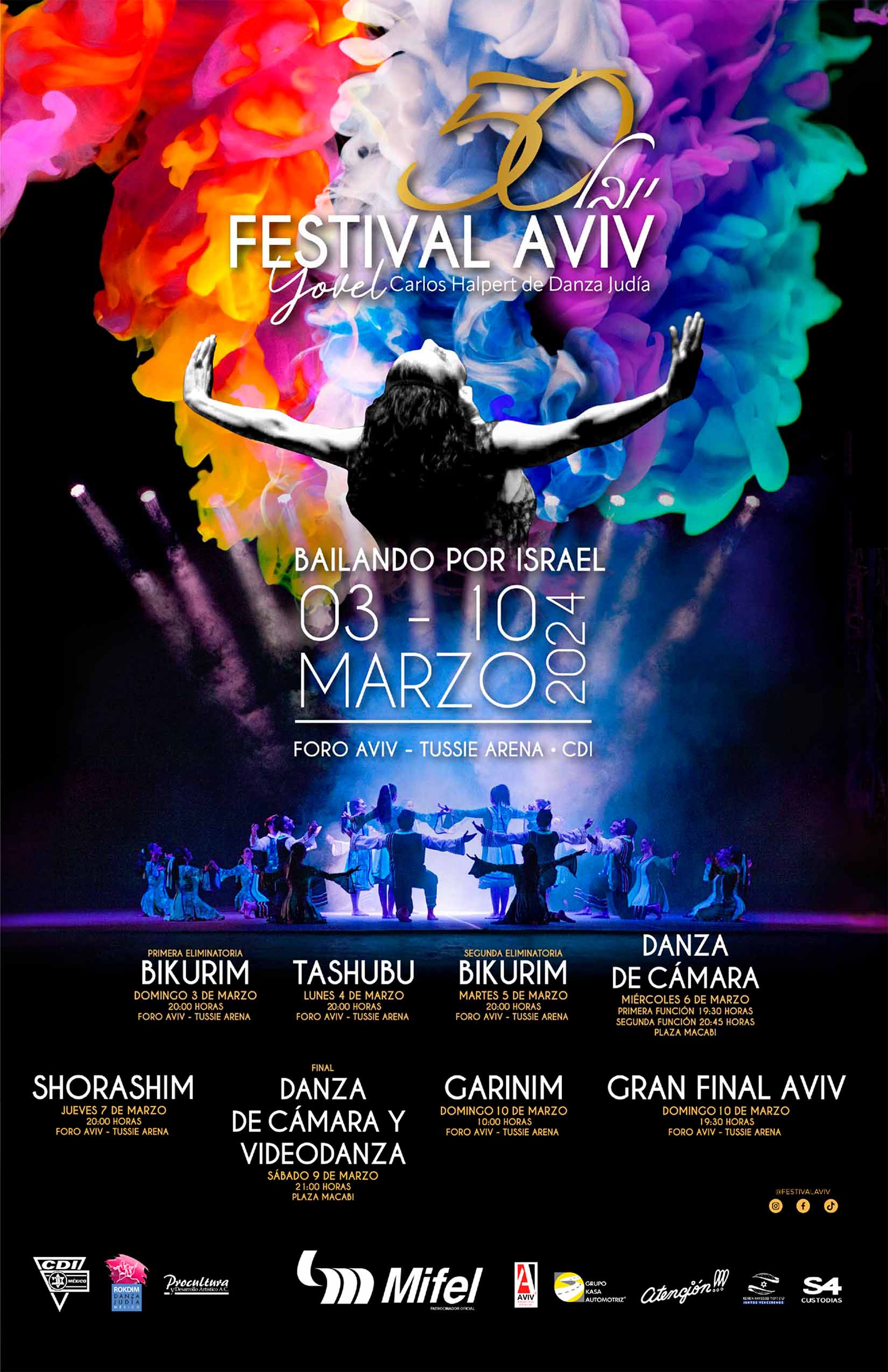 Festival Aviv Carlos Halpert de Danza Judía 2024